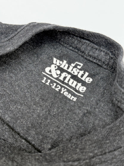 Whistle & Flute Number 9 Gray T-Shirt 11-12y