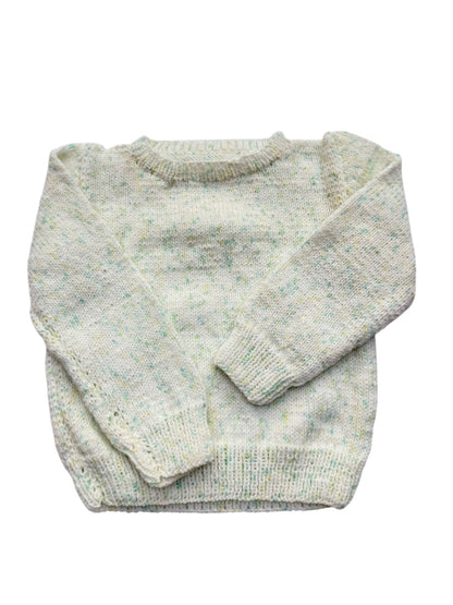 Handmade Knit Baby Sweater Size 18m