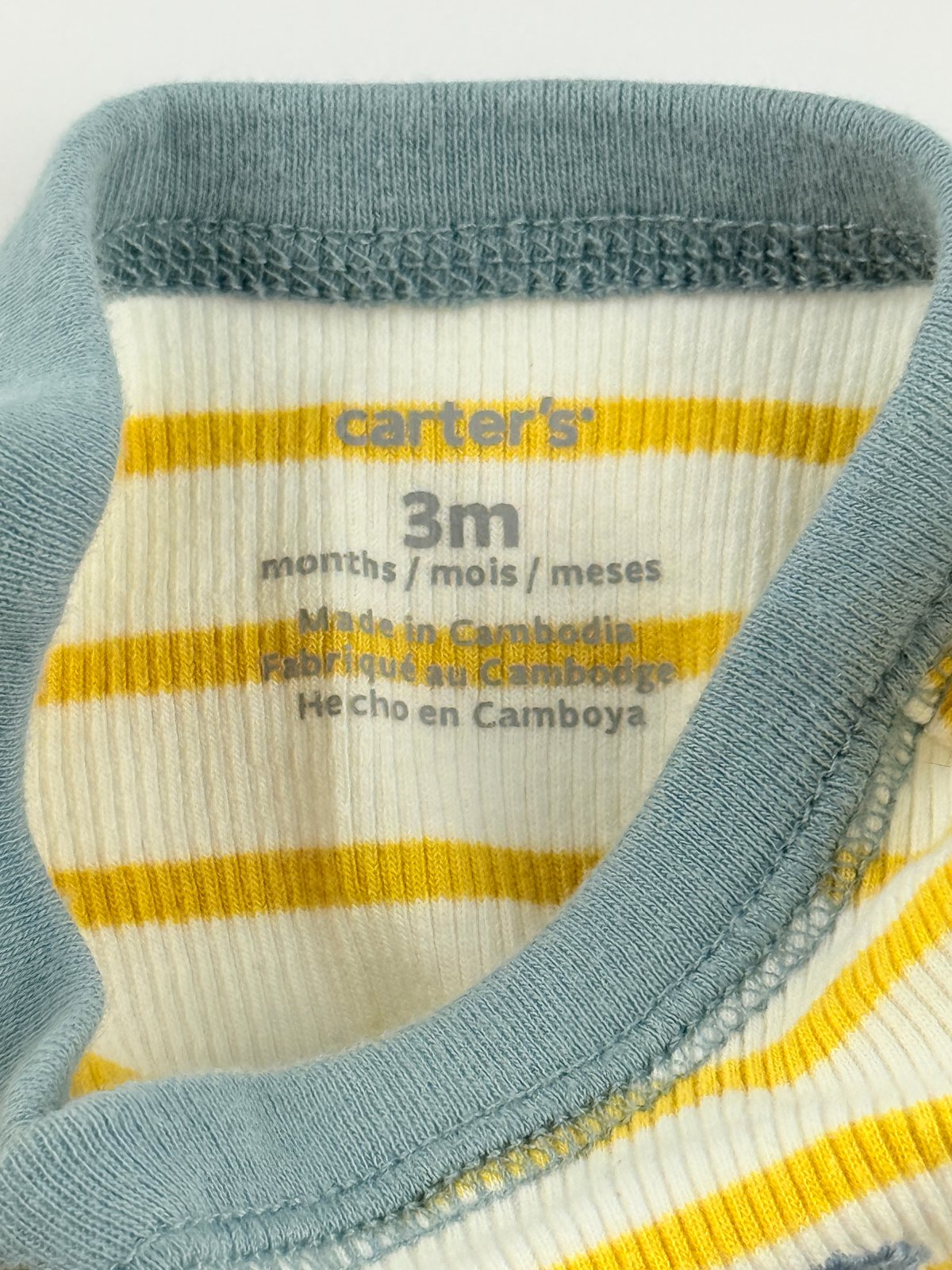 Carter's Koala Striped Sleeper 3M