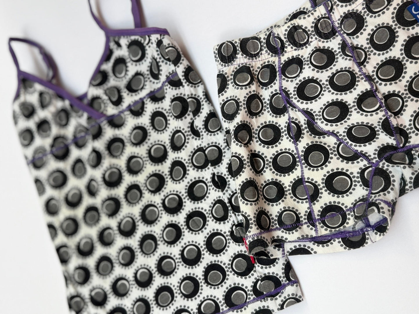 Claesen's Circle Print Cami & Shorts Set 4