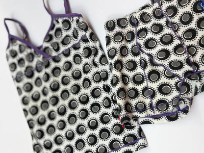 Claesen's Circle Print Cami & Shorts Set 4