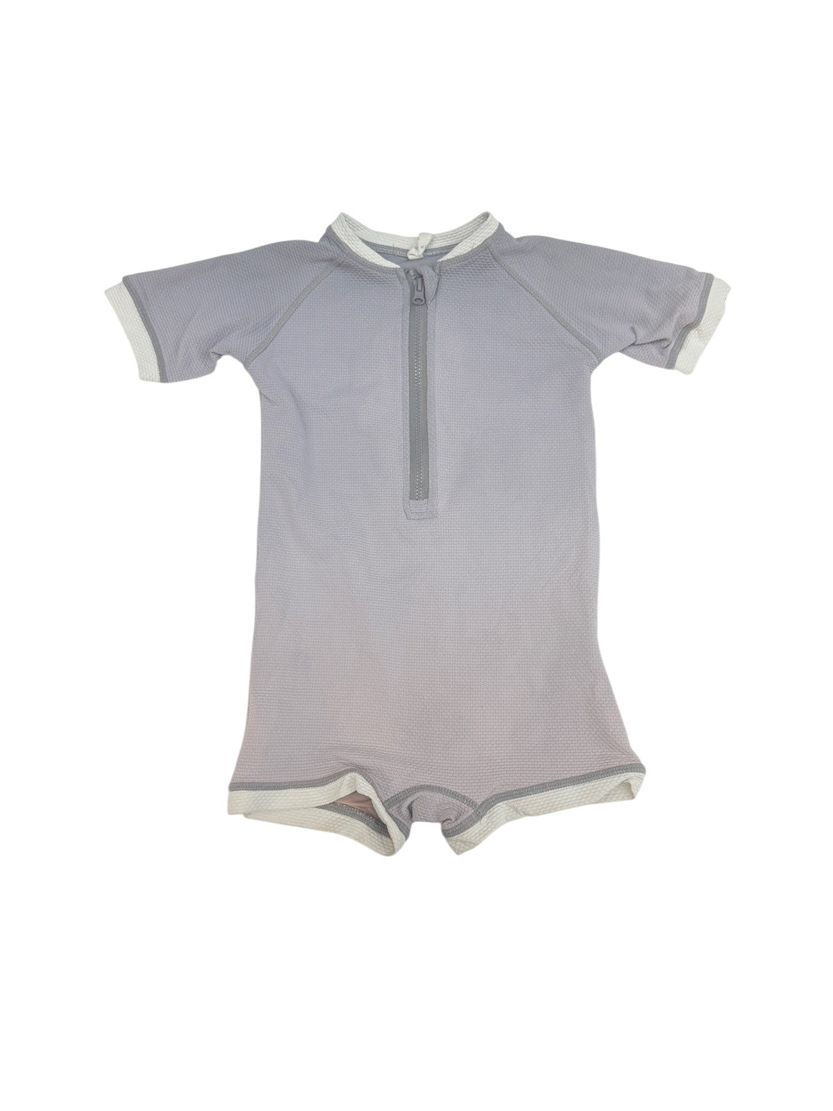 Quincy Mae Ombre Zip Swimsuit 2-3Y