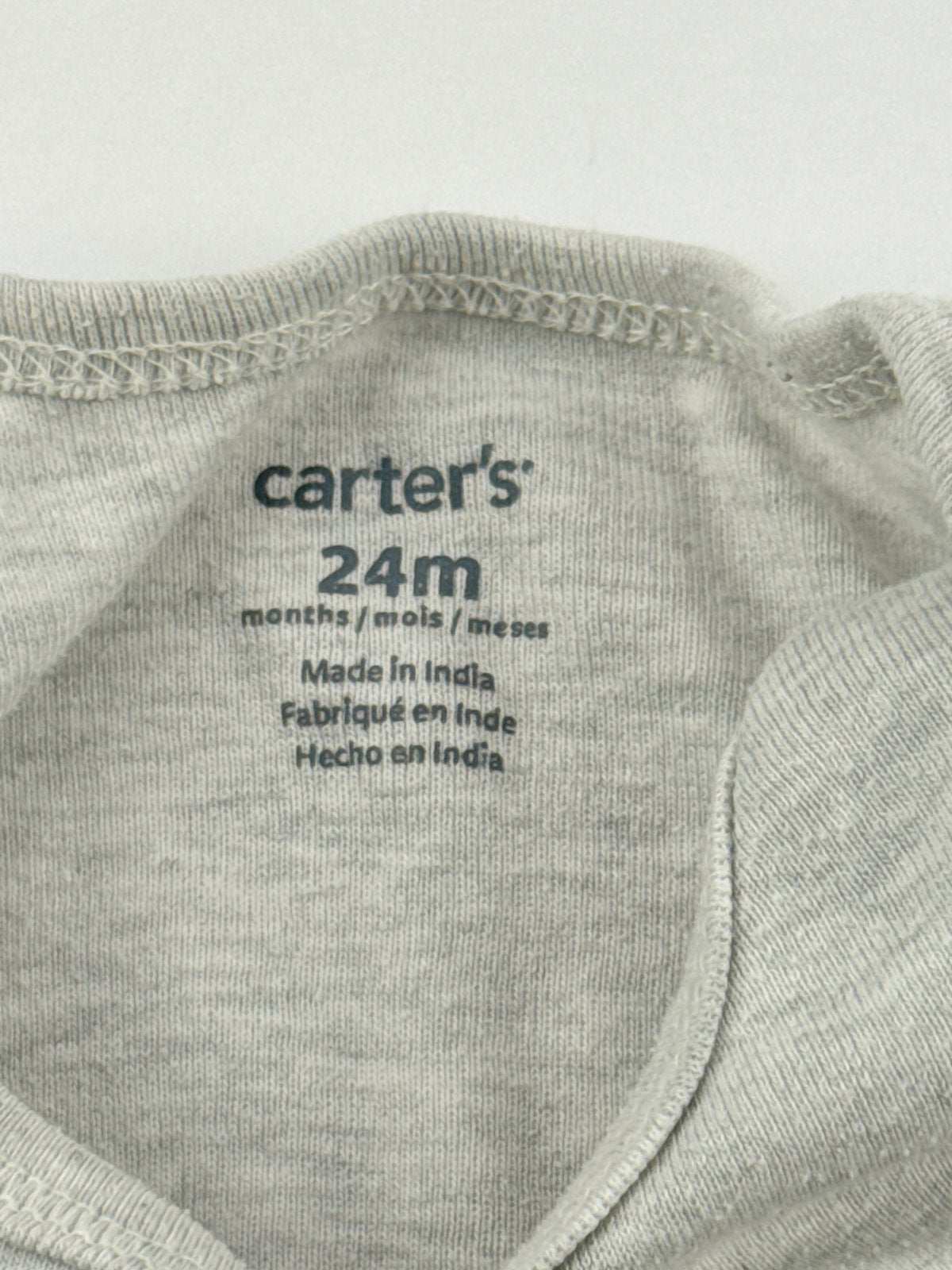 Carter's Gray Forest Print Bodysuit 24M