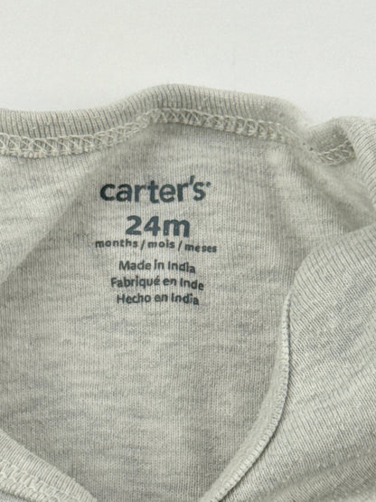 Carter's Gray Forest Print Bodysuit 24M