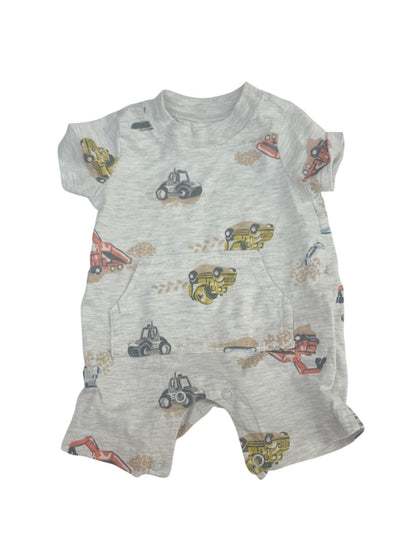 Carter's Child of Mine Construction Romper Newborn