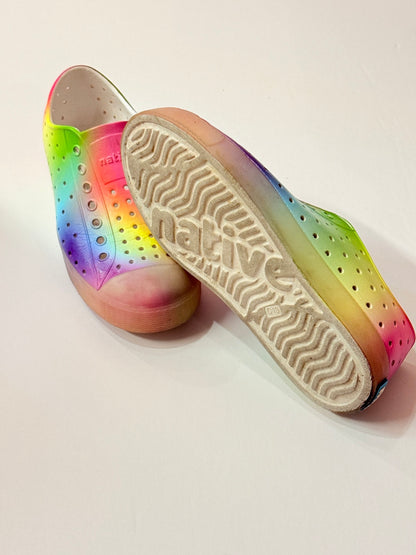 Native Jefferson Rainbow Slip-On Shoes C13