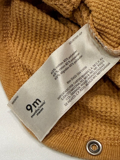 Carter's Waffle Knit Long Sleeve Bodysuit 9M