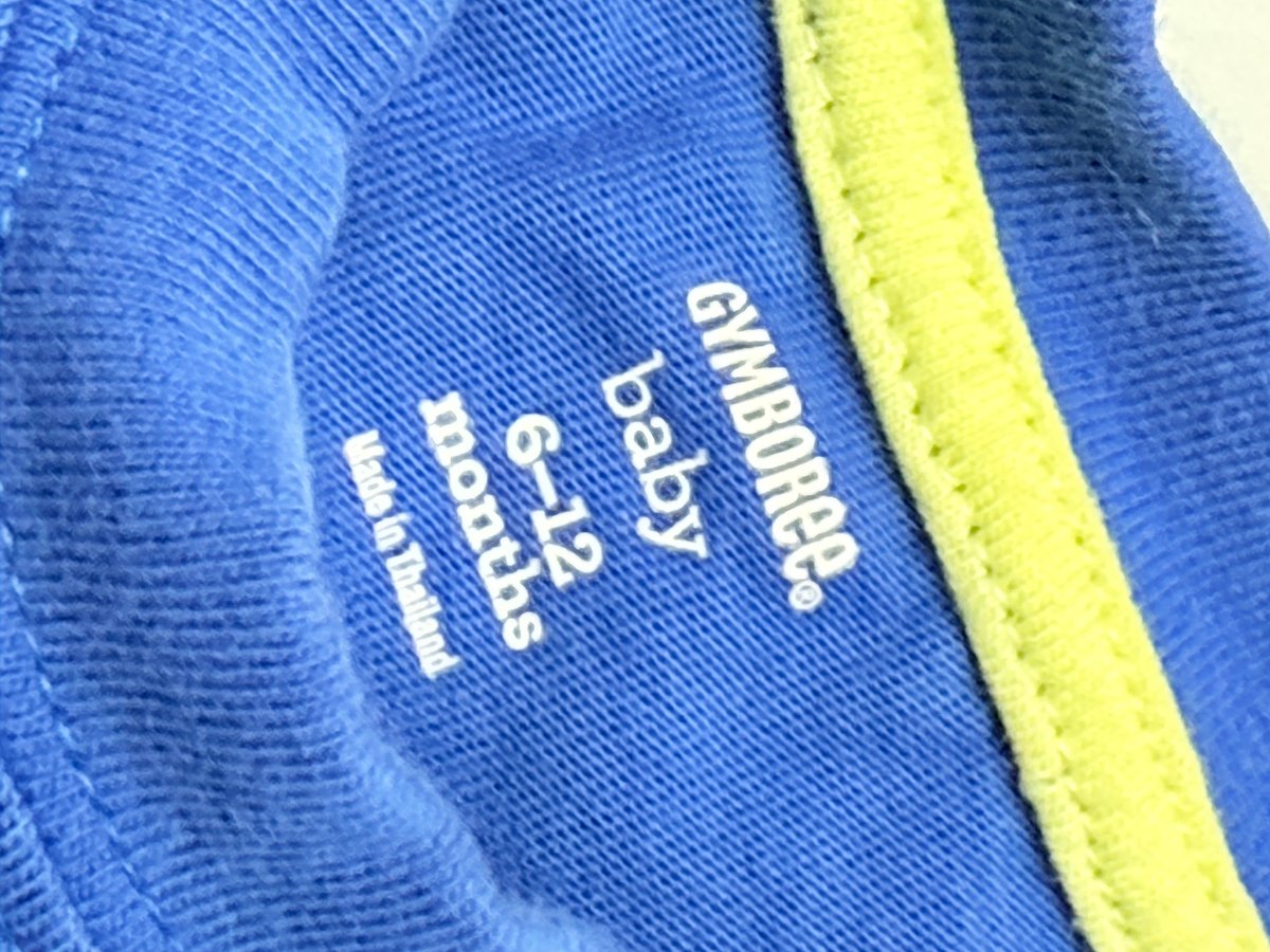 Gymboree Blue Shark Bodysuit 6-12M