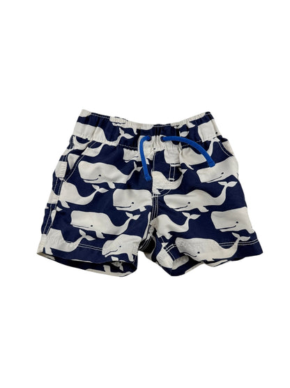 Baby Gap Whale Print Shorts 6-12M