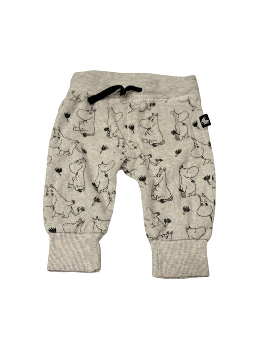 Reima Moomin Gray Jogger Pants 3-6M
