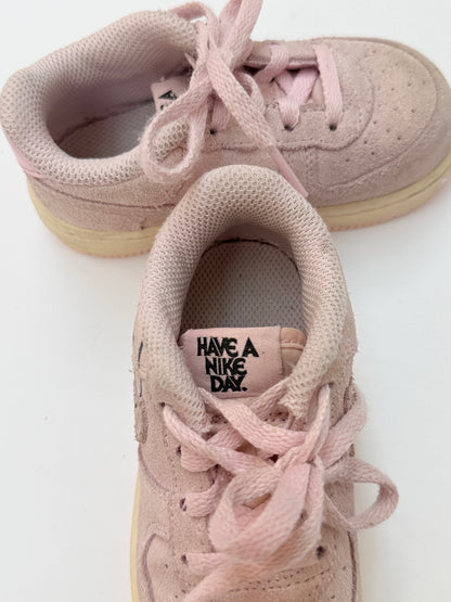 Nike Air Force 1 Pink Toddler Sneakers Size 7C