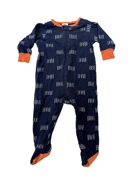Gerber Brave Print Footed Sleeper 3-6M