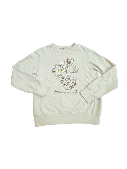Uniqlo UT Pokemon Power Up Sweatshirt Size 13