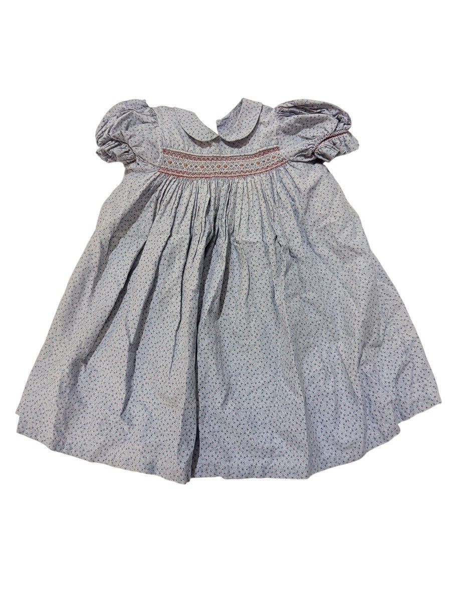 Small Styles by Sylvia Smocked Floral Dress