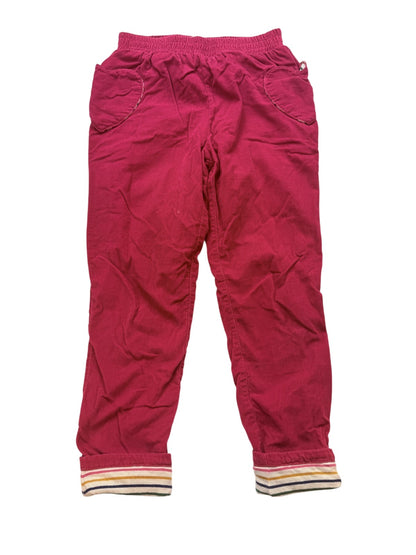 Mini Boden Pink Corduroy Lined Pants 9Y
