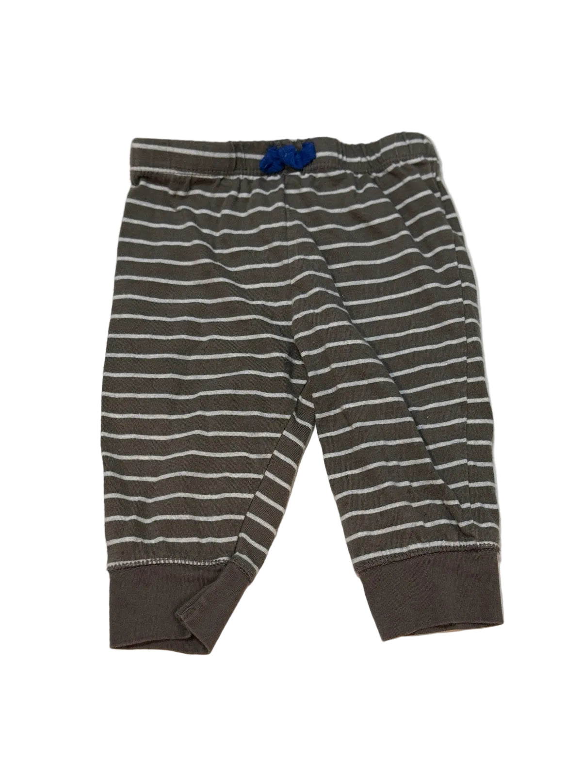 Carter's Gray Stripe Jogger Pants 6M