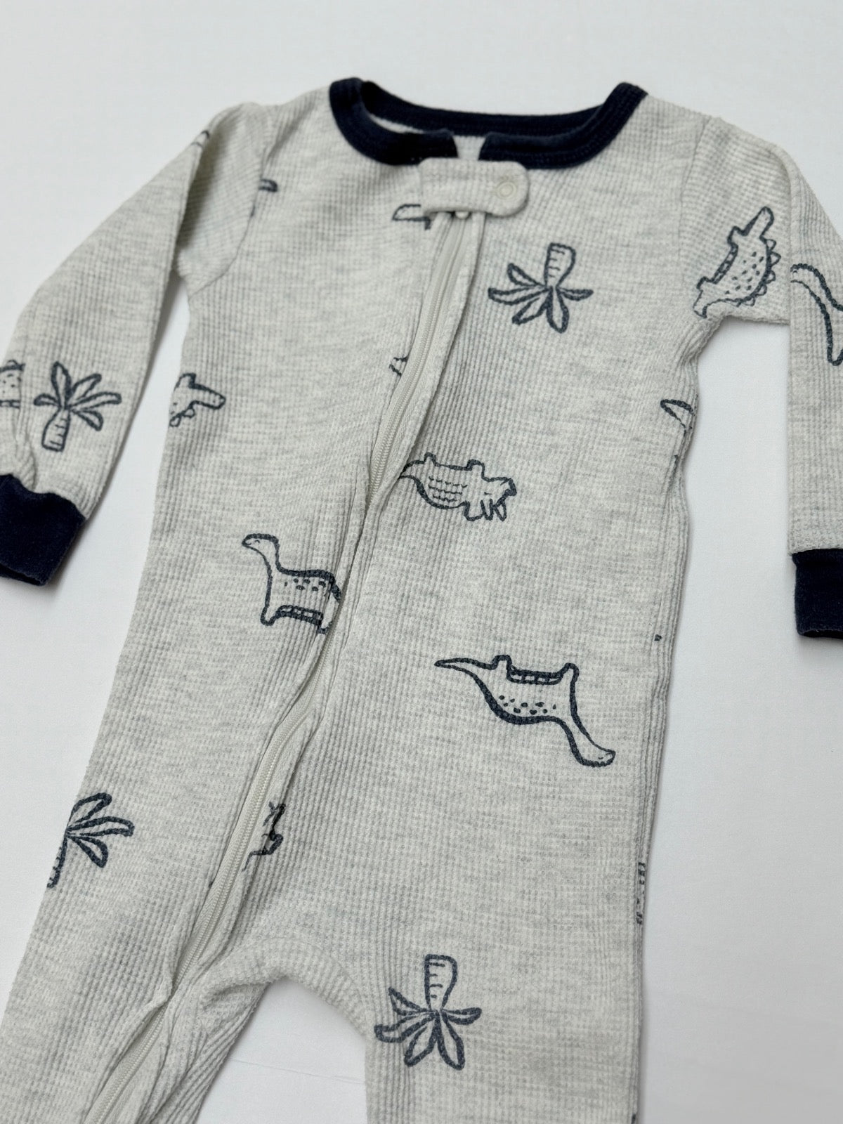 Carter's Dinosaur Print Footed Sleeper 12M