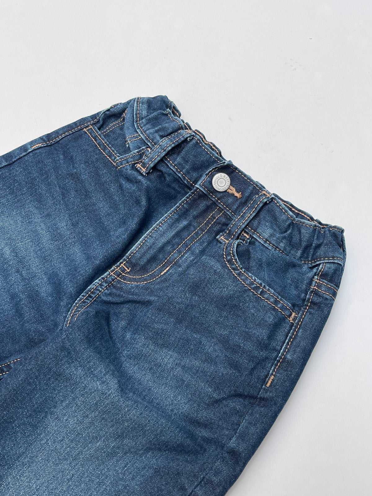 Old Navy Slouch Straight Dark Wash Jeans Size 6