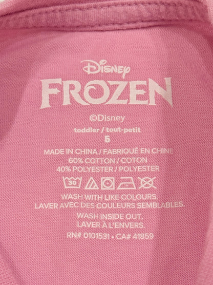 Disney Frozen Elsa Flutter Sleeve T-Shirt 5T