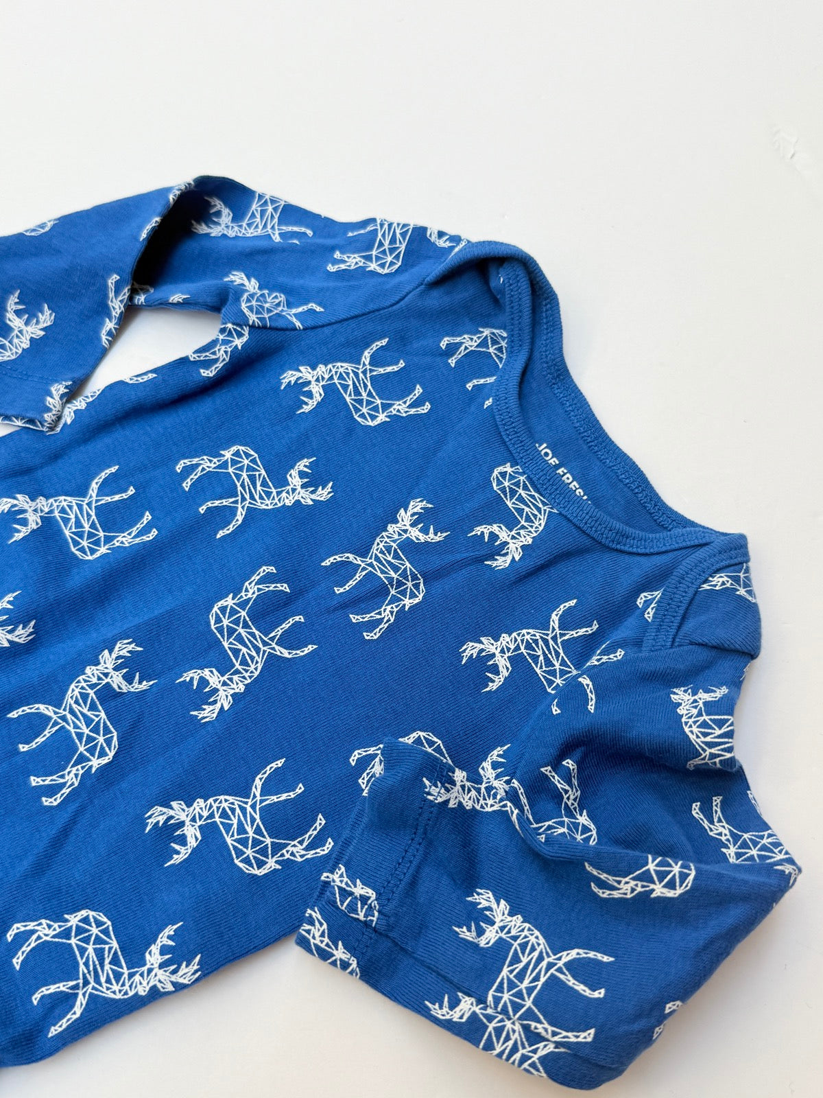 Joe Fresh Geometric Deer Onesie 3-6m