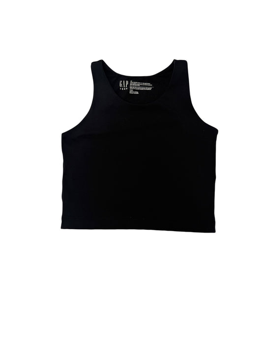 Gap Teen Black Cropped Tank Top Size 12