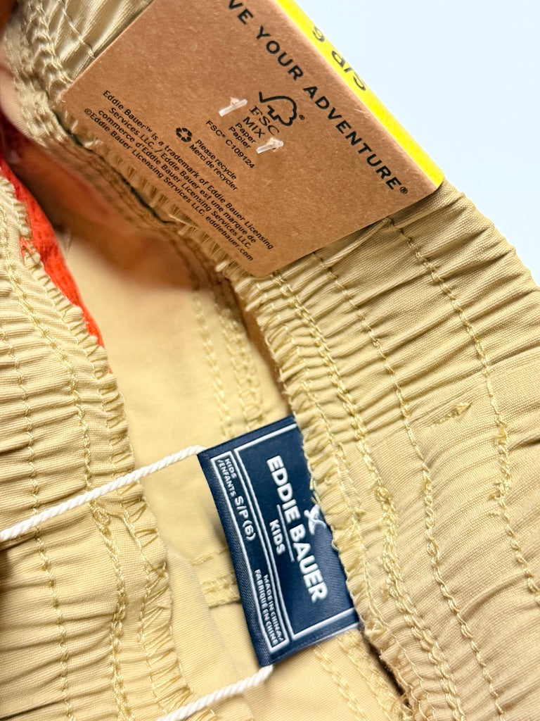 Eddie Bauer Pants Zip Off Shorts 6Y