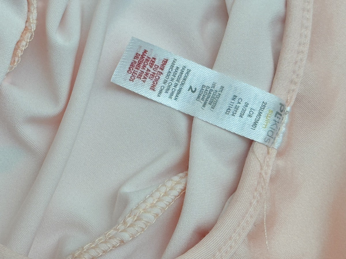 PL Kids Peach Print Swim Set 2T