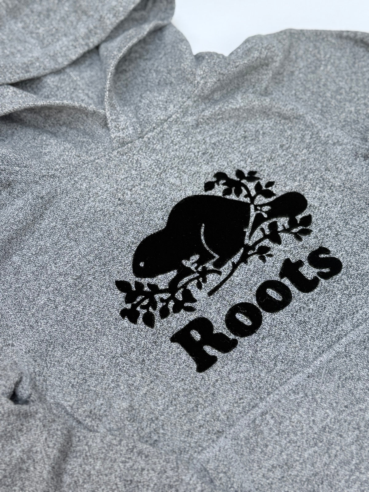 Roots Kids Gray Hoodie Size 7-8