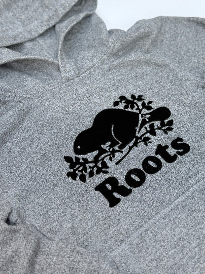 Roots Kids Gray Hoodie Size 7-8