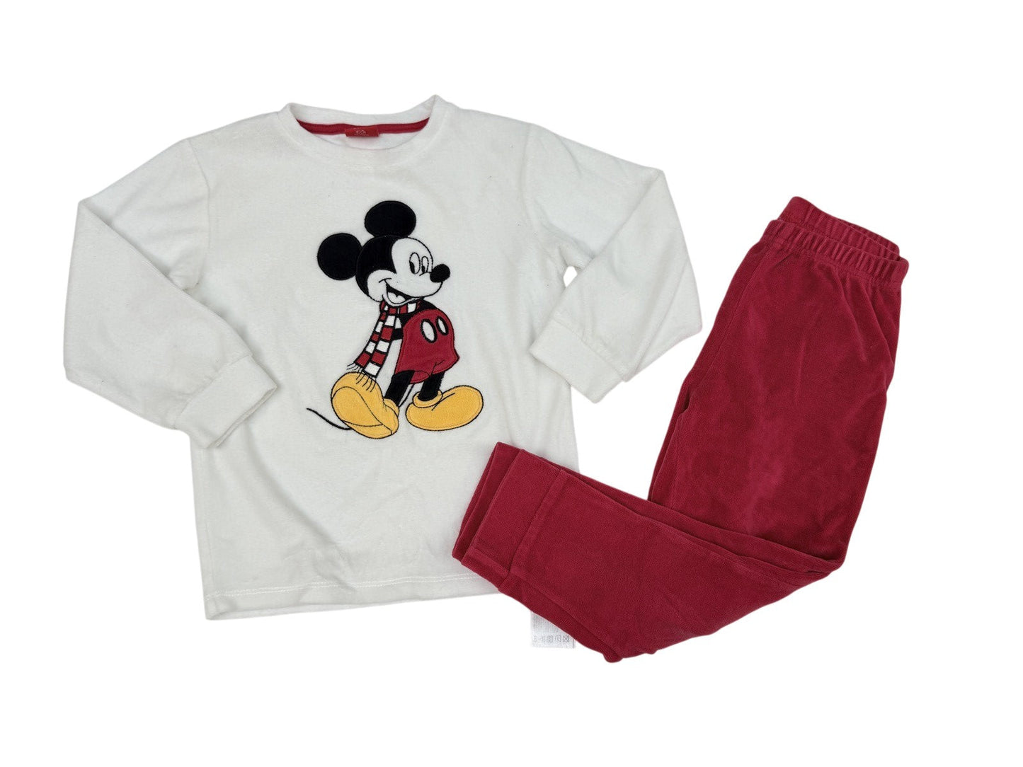 Disney Mickey Mouse Velour Set Size 4 5