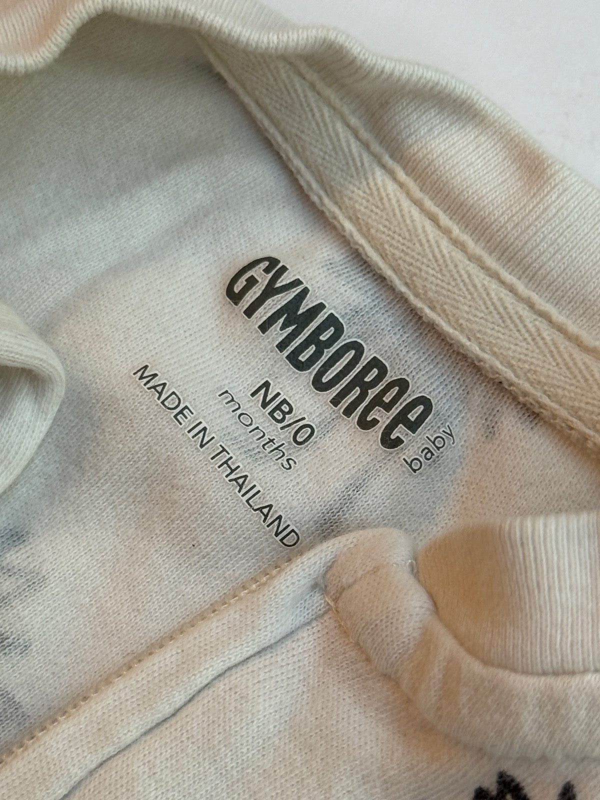 Gymboree Monster Footed Sleeper NB 0