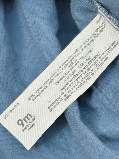 Little Planet by Carter's Blue Corduroy Dress 9m