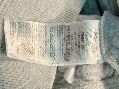 Baby Gap Quilted Gray Sweatshirt 18-24M