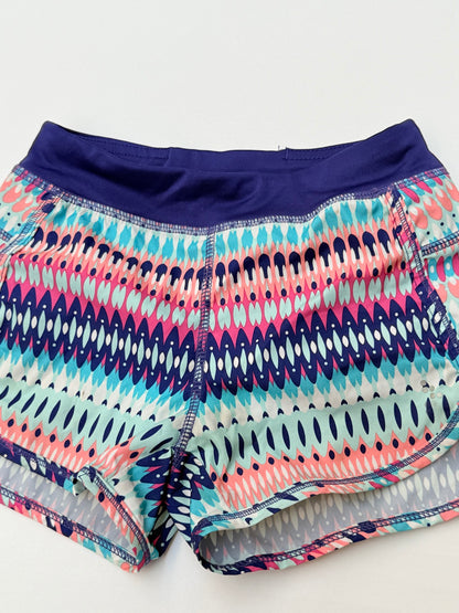 Gymgo Tribal Print Running Shorts Size 5/6