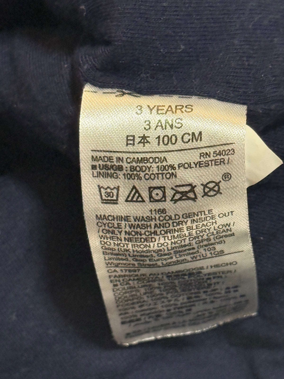 Baby Gap Sherpa Fleece Pullover Sweatshirt 3T