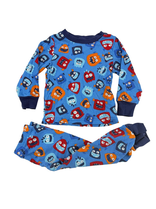 Kirkland Monster Print Pajama Set 2T