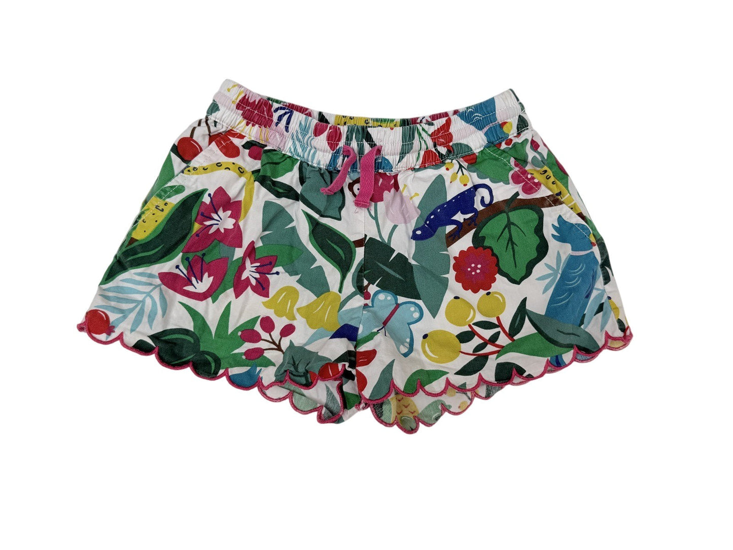 Mini Boden Tropical Print Shorts Size 5Y