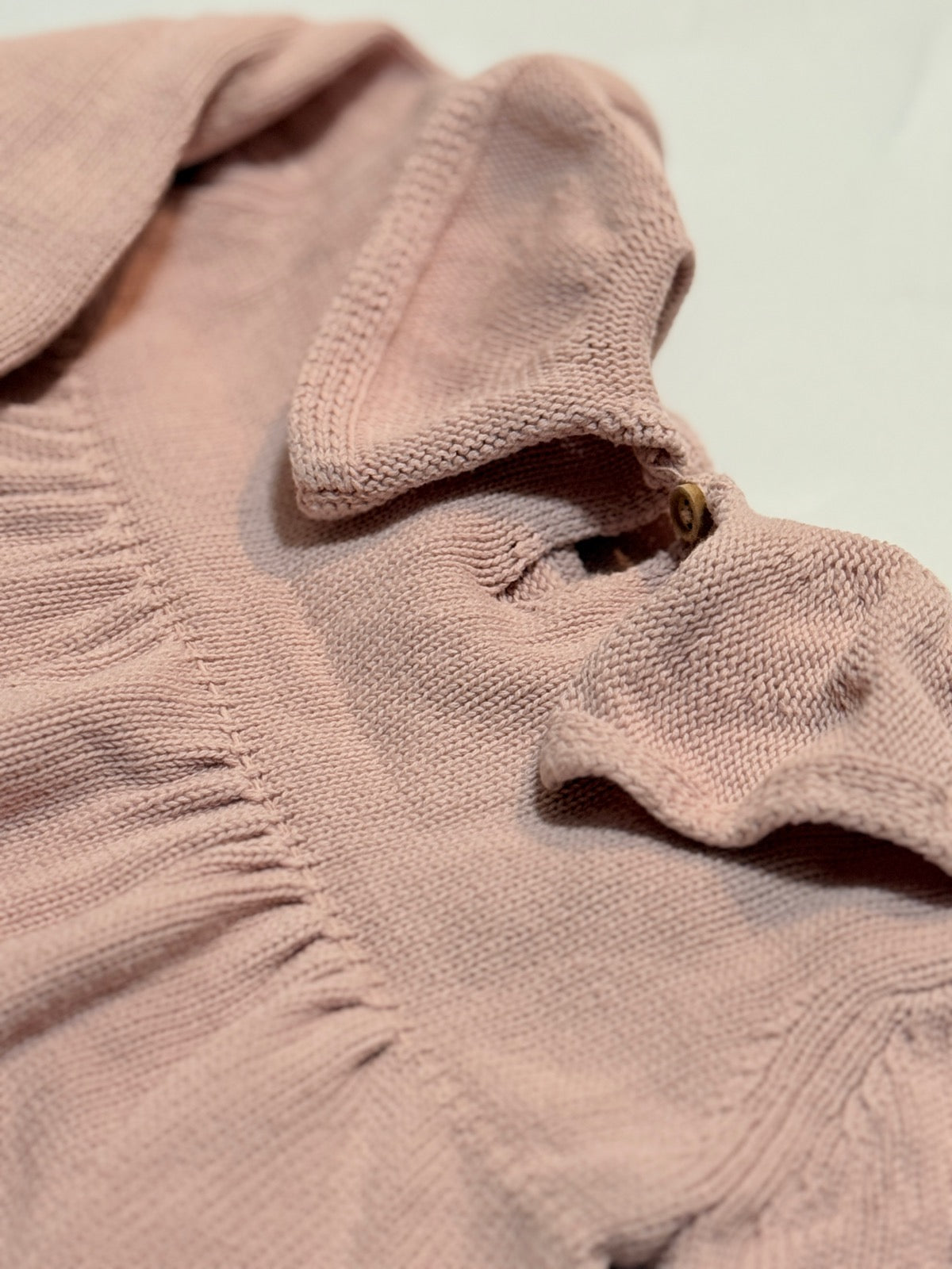 Gocco Pink Knit Dress 12-18m