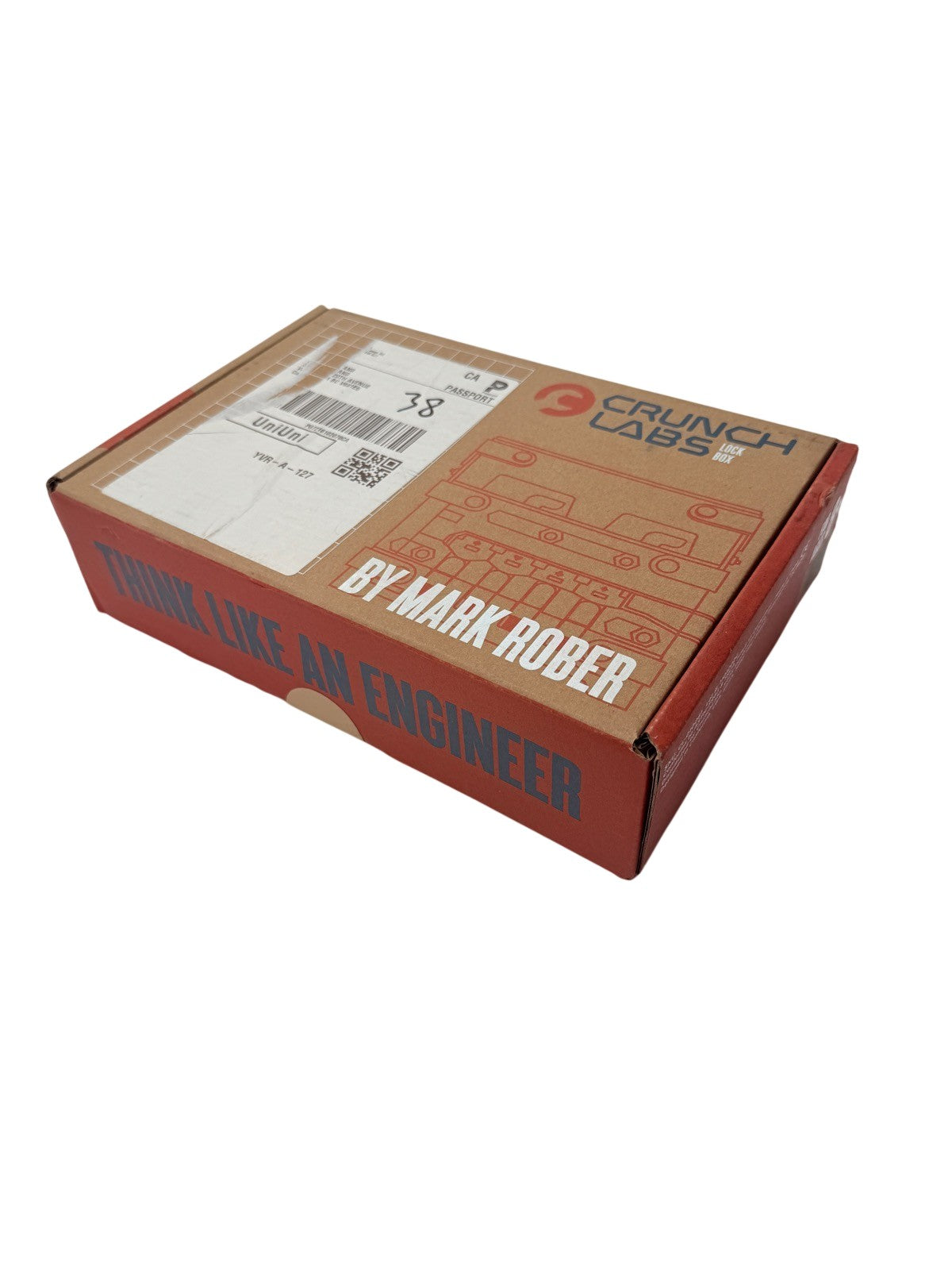 New Sealed CrunchLabs Engineer -Lock Box STEM Build Kit 8Y+