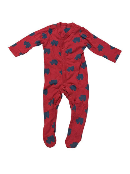 Truck Sleeper Sleeper Romper 6-9m