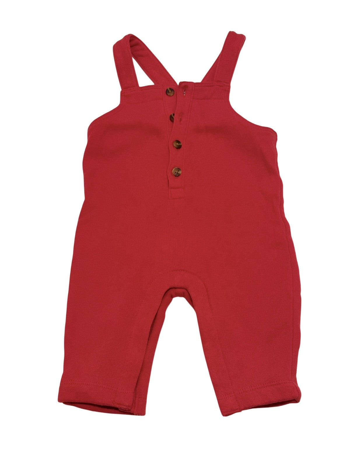 Old Navy Red Overalls 3-6M