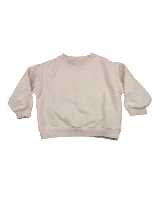 Zara Cream Sweatshirt Size 3-4Y