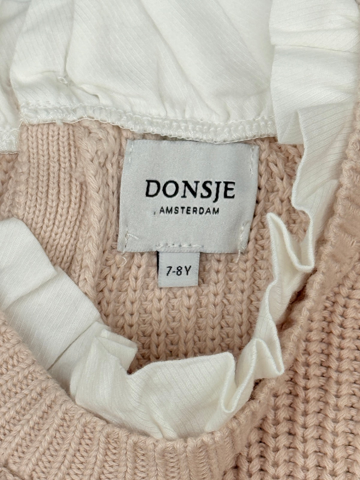 Donsje Amsterdam Ruffle Hem Sweater 8Y