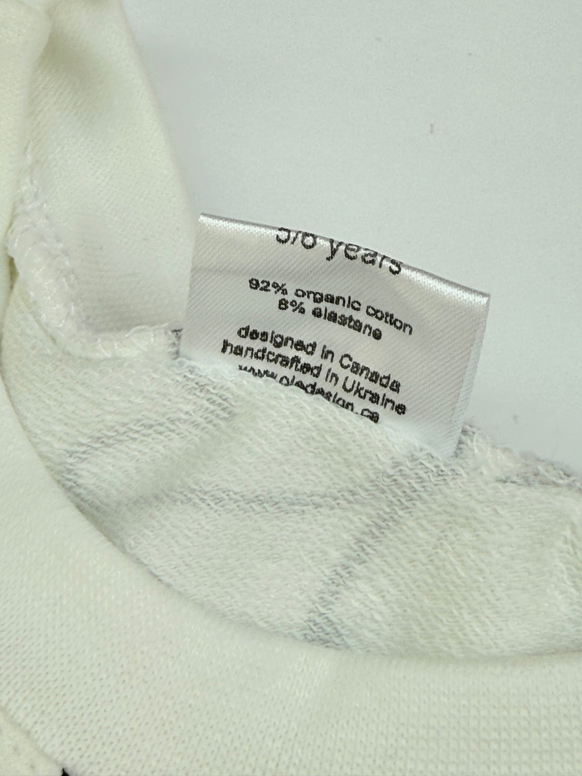 Ole Design Bunny Sweatshirt 5 6 Years