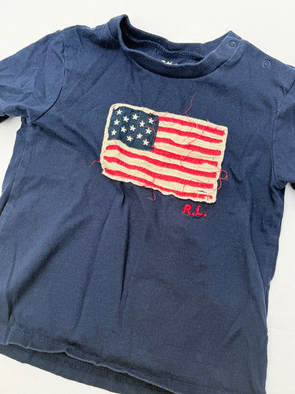 Ralph Lauren American Flag T-Shirt 12M