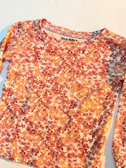 Old Navy Floral PJ Set 2T