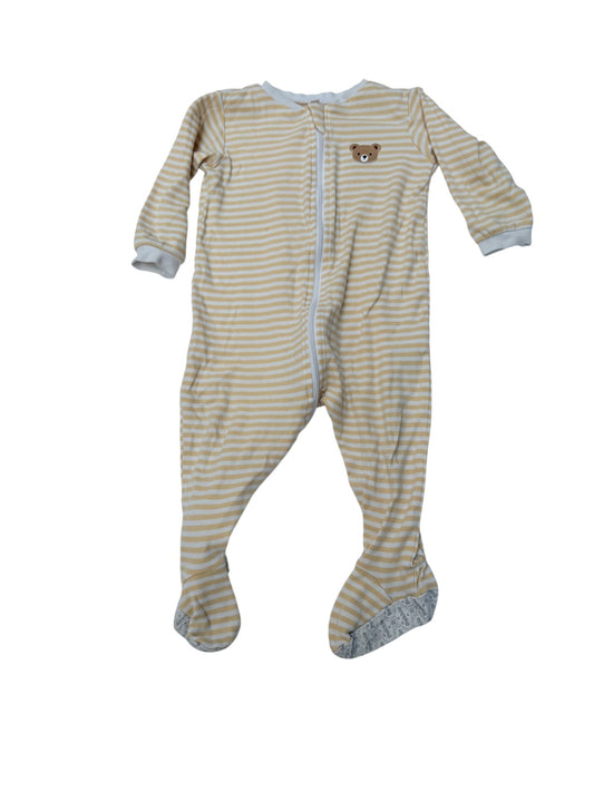 Pekkle Striped Bear Sleeper 12M