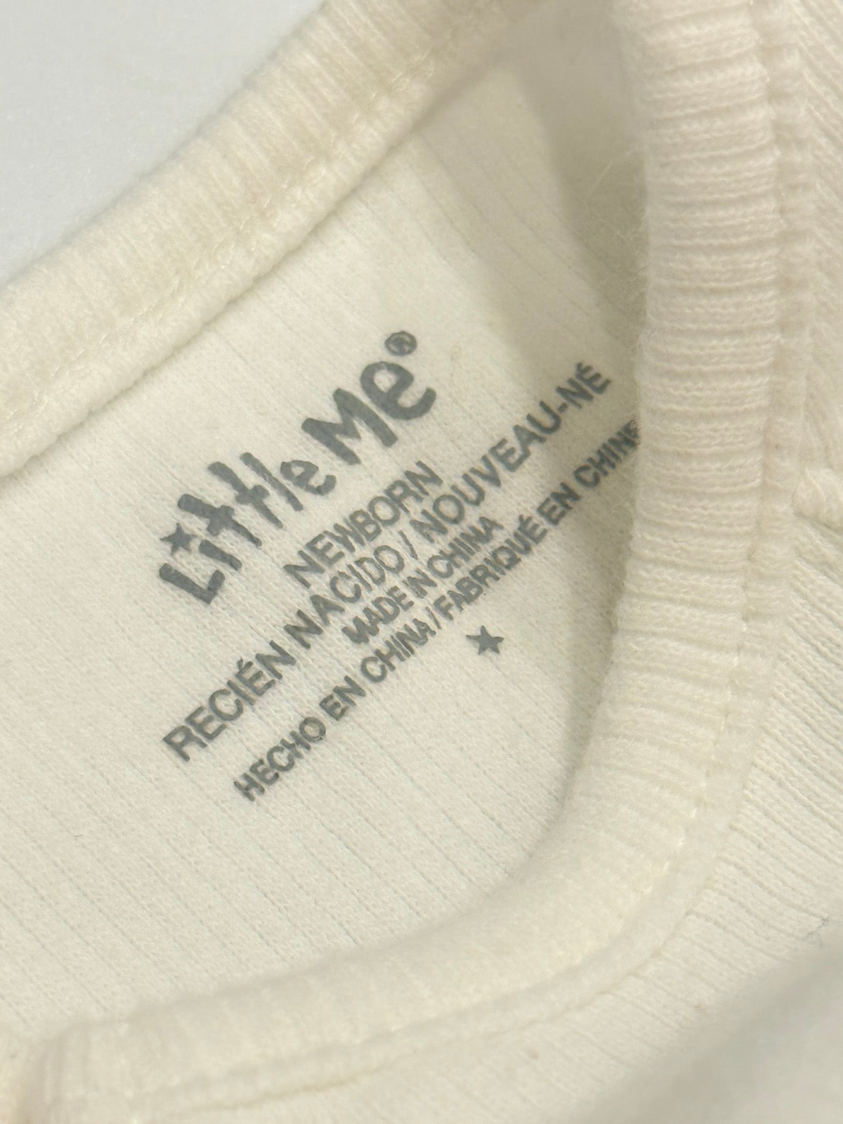 Little Me Giraffe Footed Sleeper Newborn