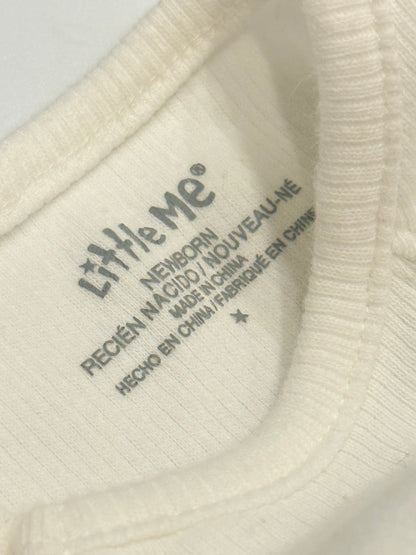 Little Me Giraffe Footed Sleeper Newborn