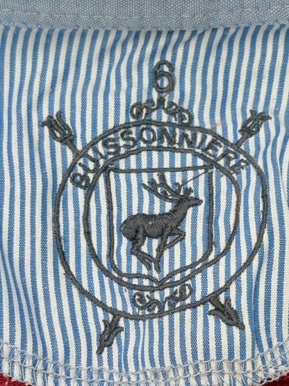 Buissonnière Red Layered Polo Shirt Size 6